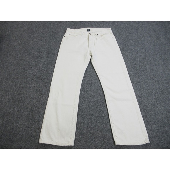 Polo Ralph Lauren Jeans Mens 34x30 Straight Leg Button Fly Classic Denim - Picture 1 of 16